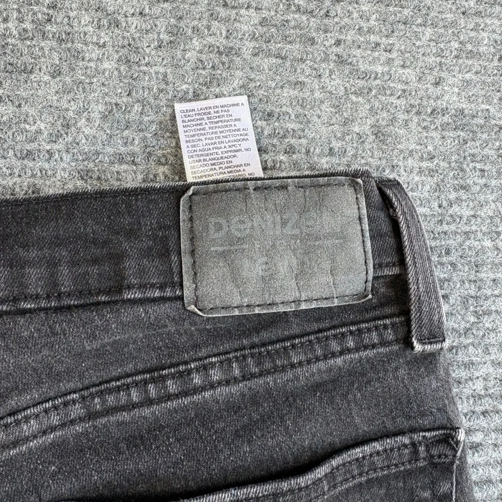 Denizen from Levis 288 Skinny Jeans Mens 32x34 Black Faded Denim Pants